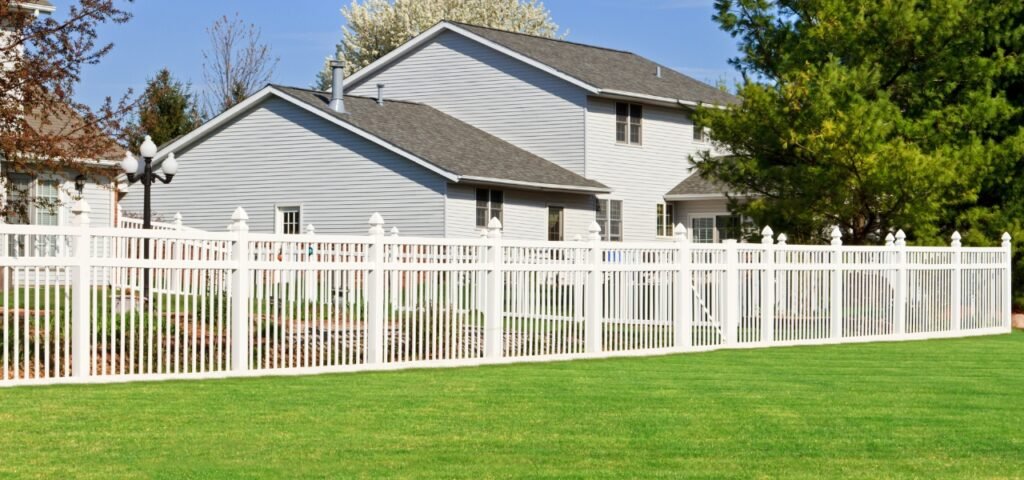 Durable aluminum fence installed in Northshore IL for commercial property security - Atlantic Fence Inc - Commercial Fence Company, Chain Link Fencing, Steel & Aluminum Fencing, Security & Access Control, Commercial Wood & Vinyl Fences