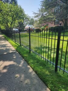 Spear Top Ornamental Metal Fence (New)