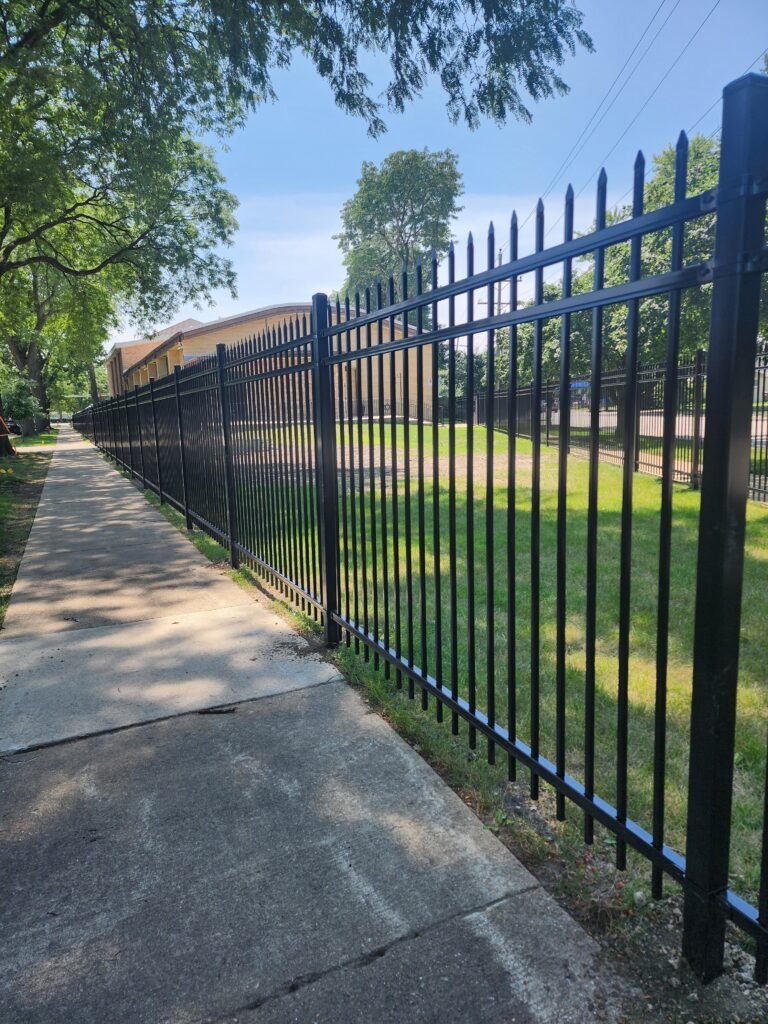 Spear Top Ornamental Metal Fence